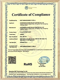 乐竞·体育官方网站ROHS认证证书