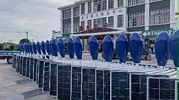 湖北笋子沟村超亮乐竞·体育官方网站灯工程案列