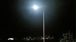 惠州惠东范和村167盏旧路灯换新   ，照亮村民回家路